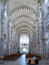 La nef de la basilique de Vézelay