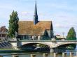 Le Pont d'Yonne et l'église Saint-Maurice à Sens